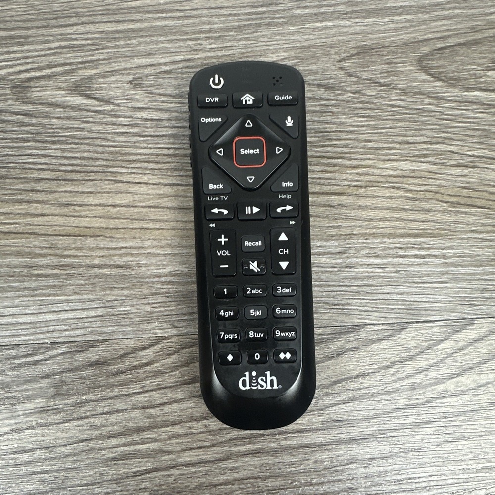 Dish Network 54.0 Satellite Receiver‎ Voice Remote Control Black